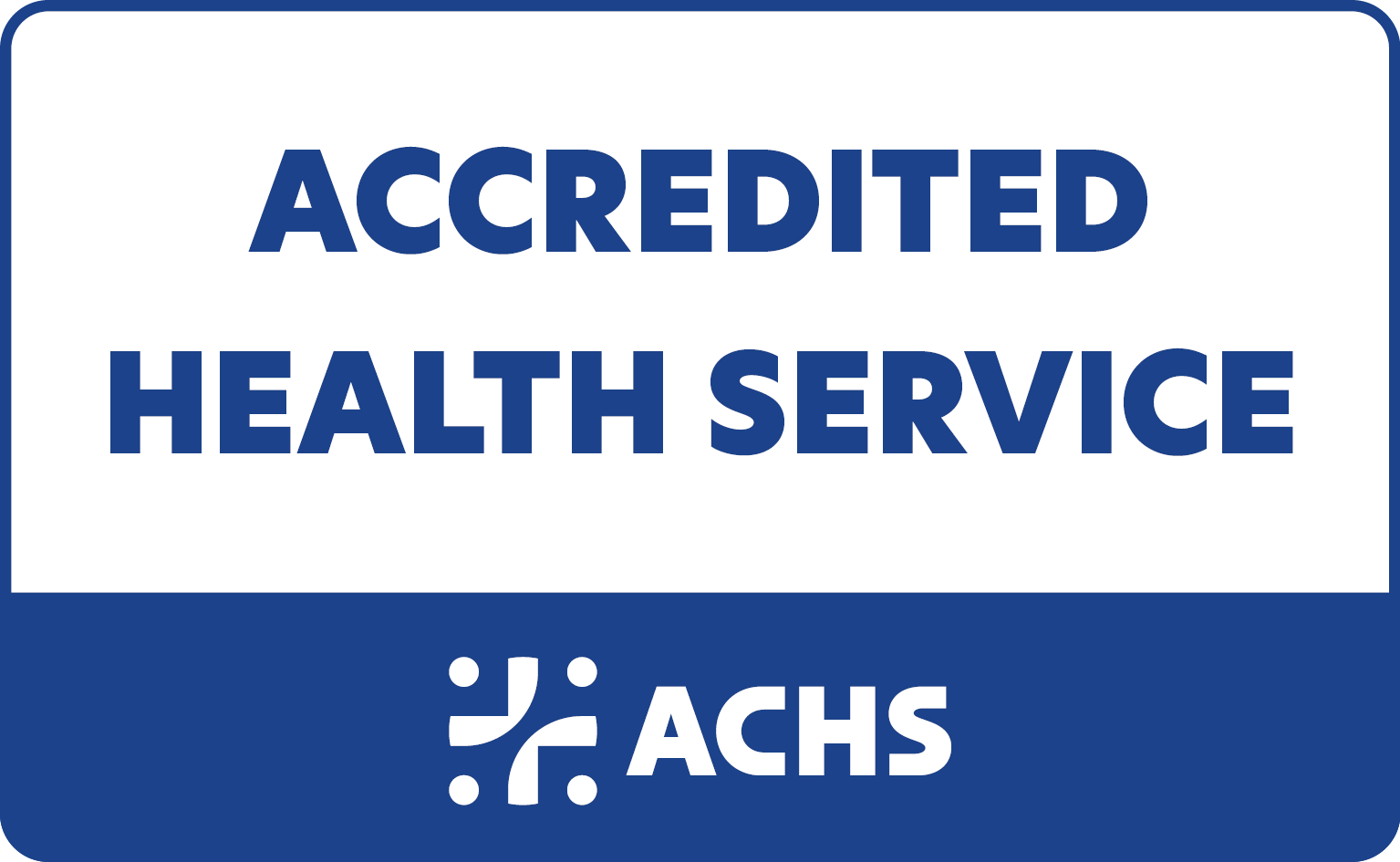 Bloomhill integrative cancer care centre ACHS Accredited Health Service Logo